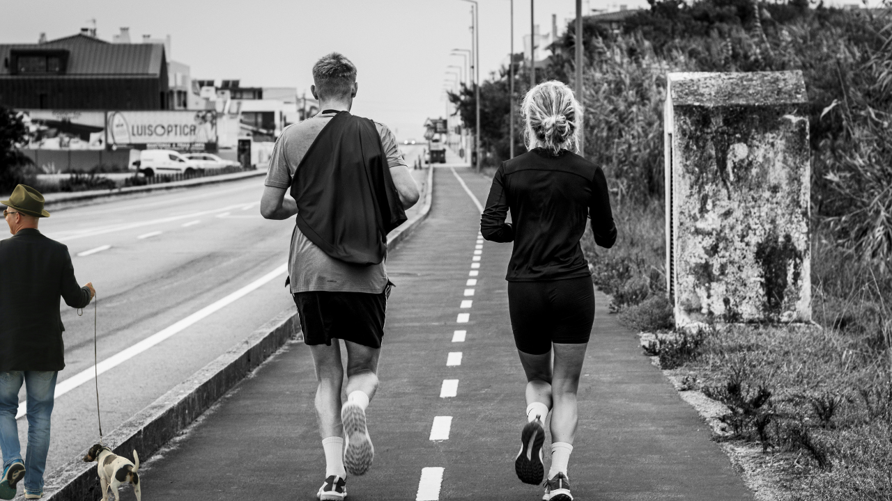 People exercising — physical activity and lifestyle